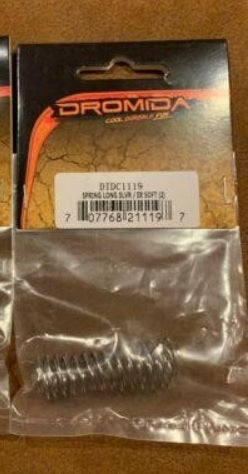 Dromida DIDC1119 42mm Shock Spring Long Silver (Extra Soft) (Pack of 2)