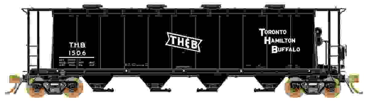 Rapido Trains 127009 HO Toronto, Hamilton & Buffalo 3800cf Cylindrical Hopper