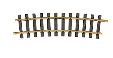 Piko 35217 G Brass R7 61.4" Radius Curved Track Section