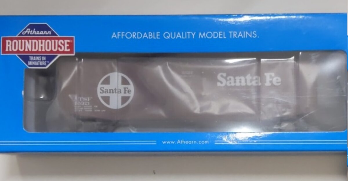 Roundhouse 15719 HO Santa Fe 50' PD Smooth Side Boxcar #55321