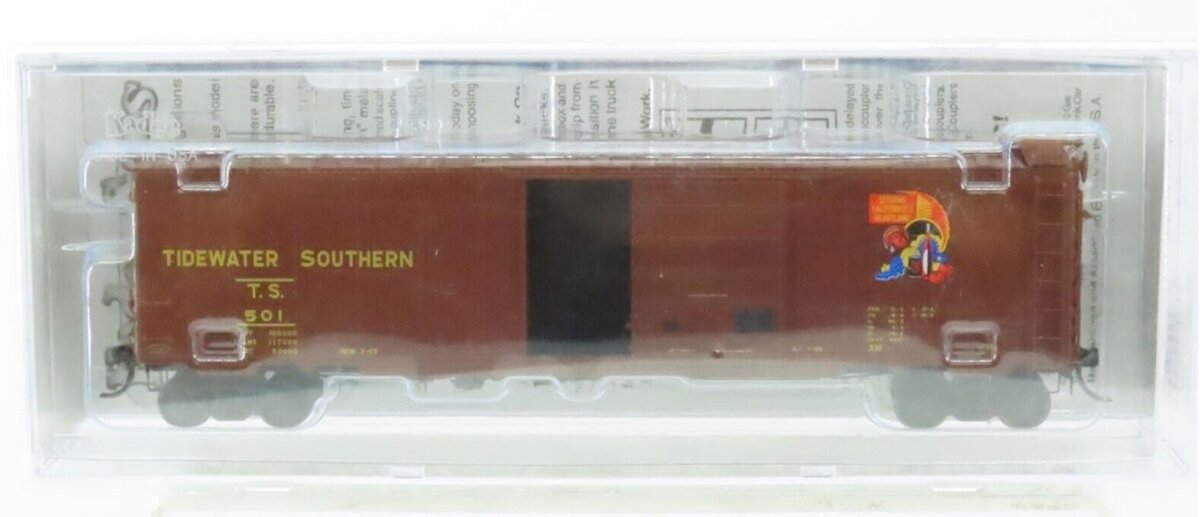 Kadee 6406 HO Scale Tidewater Southern 50'' PS-1 8'' Door Boxcar #501