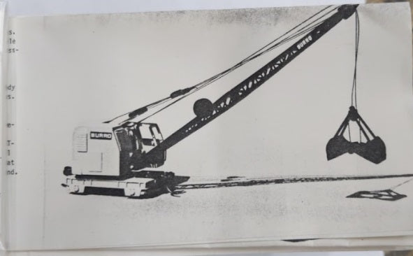 Custom Finishes 7000 HO Unpainted Burro Model 40 Crane Kit