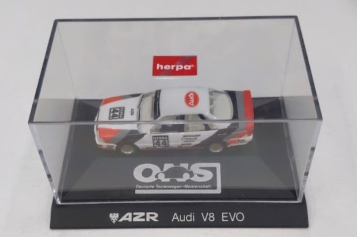 Herpa 3540 HO #44 AZR Audi V8 EVO #44 Race Car