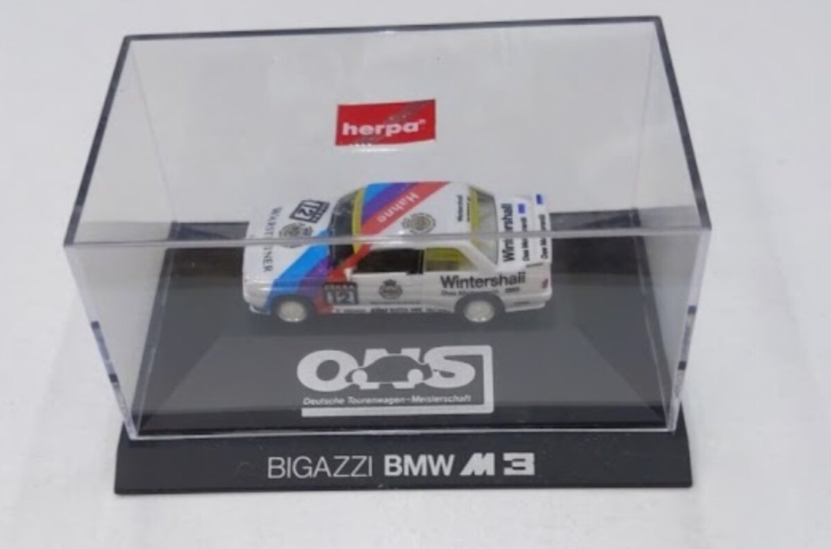 Herpa 3532 #12 HO Bigazzi BMW M3 #12 Race Car