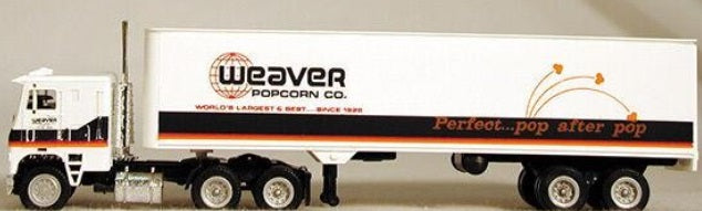 Con-Cor 004-001022 HO Weaver Popcorn Tractor Trailer