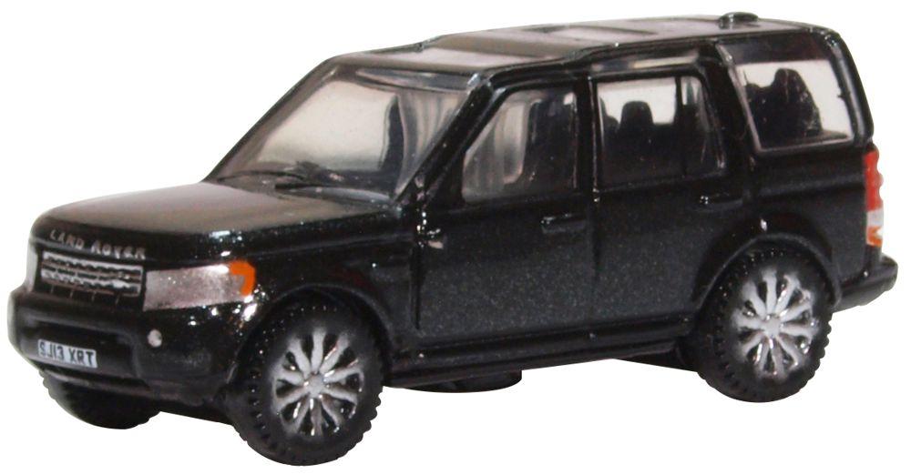 Oxford Diecast NDIS002 1:148 Santorini Black Land Rover Discovery 4 Truck