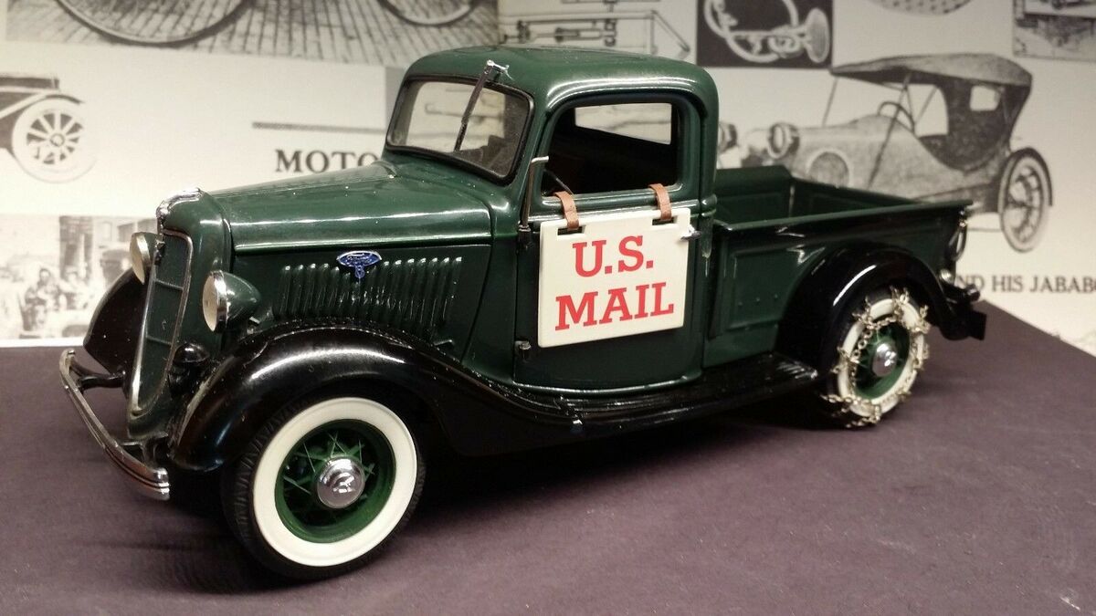 Danbury Mint 063-002 1:24 Diecast 1935 U.S. Maill Truck
