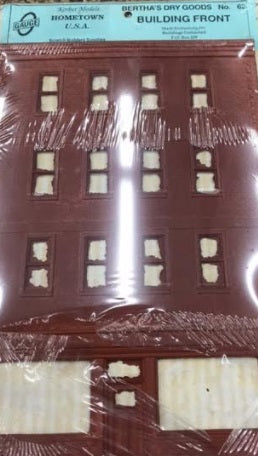 Korber 62 O Bertha's Dry Goods Building Fronts Kit
