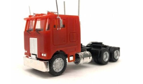Promotex 25246 HO Scale Peterbilt 3-Axle Cabover w/Accent Parts Included