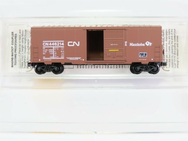 Micro-Trains 02800240 N Canadian National 40' Outside Braced Boxcar #461244