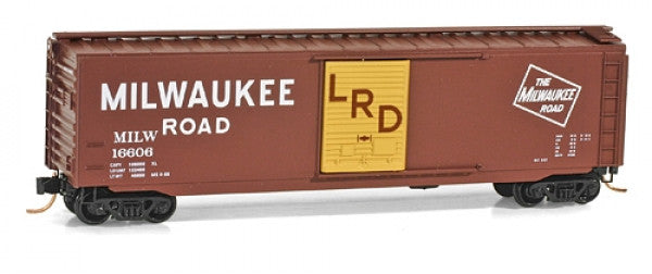 Micro-Trains 03100380 N Milwaukee Road 50' Single Sliding Door Boxcar #16606