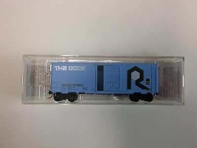 Micro-Trains 07300020 N Rock Island 40' Single Door Boxcar w/Ladders #57607