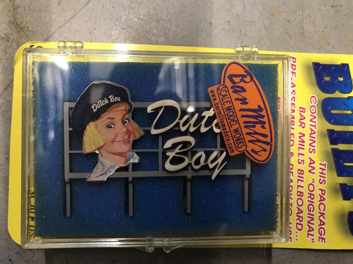 Bar Mills 0156 N/HO Scale "Dutch Boy Paint"