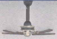 Builders-in-Scale 7407 O Scale 4 Blade Ceiling Fan Metal Kit