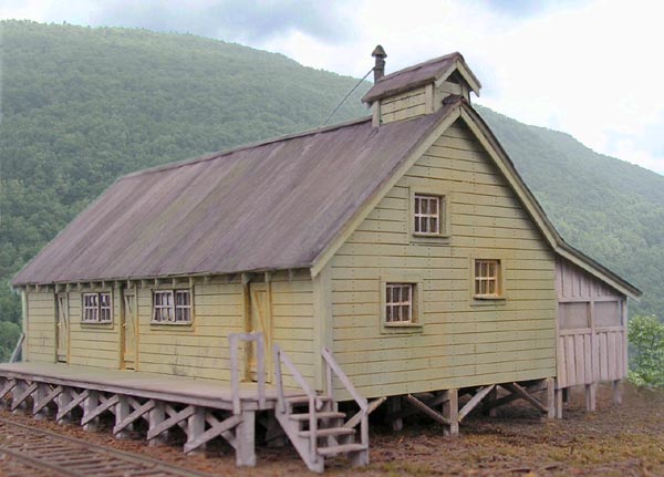 Master Creations 1475 HO Precision Laser-Cut Westside Camp Reynolds Cookhouse