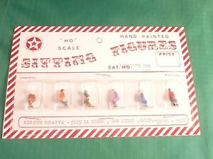 Circus Craft 1021 HO Assorted Men (Set of 6)