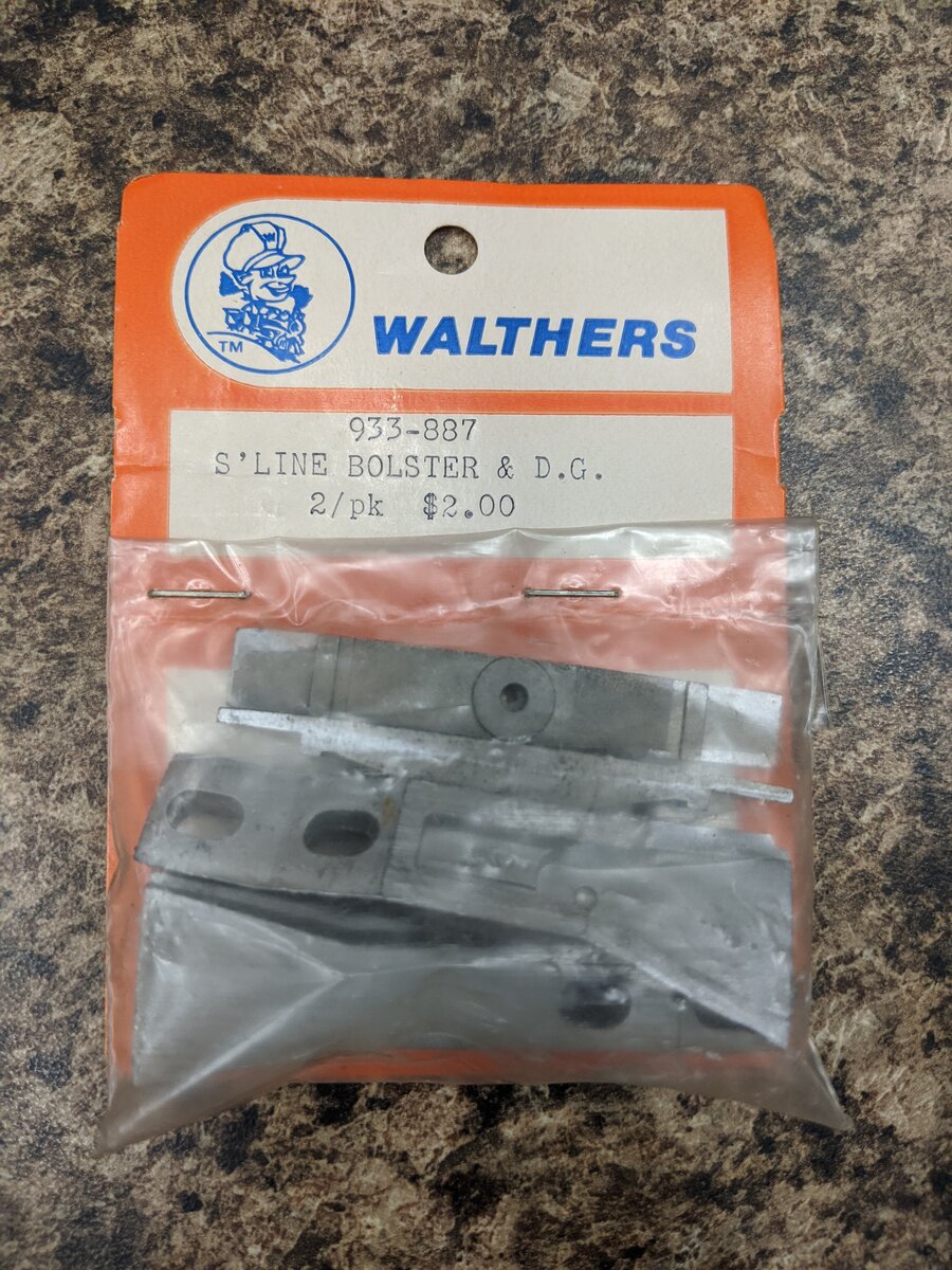 Walthers 933-887 Ho S'Line Bolster & D.G.