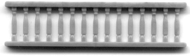 Grandt Line 3527 O Scale Turned Spindle Ballustrade