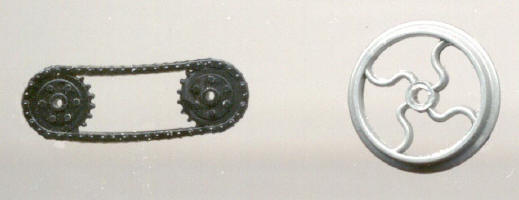 Grandt Line 42 O Scale Westside Lumber Speeder Wheels