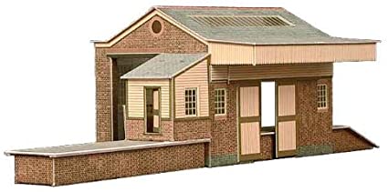 Superquick A7 OO and HO Goods Depot Building Model Kit