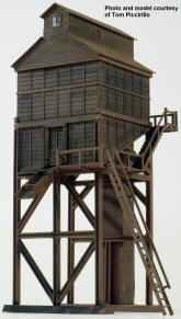 Mount Blue Co. 1016 O/S Coal Tower Topper with Standing Seam Roof Wooden Kit