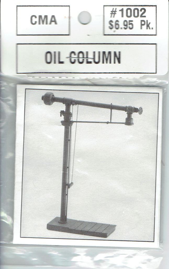 CMA 1002 HO Scale Oil Column Kit
