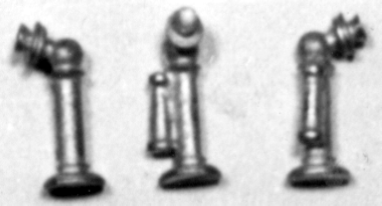 Ozark Miniatures 0149 G Scale Candle Stick and Phones