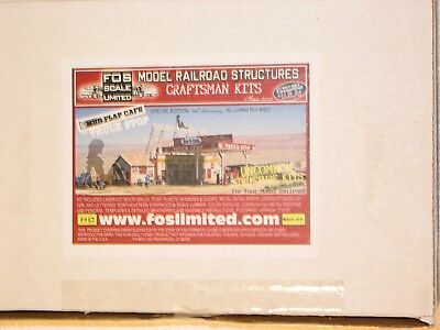 FOS Scale Limited SE2 HO The Mud Flap Café and Truck Stop Model Building Kit