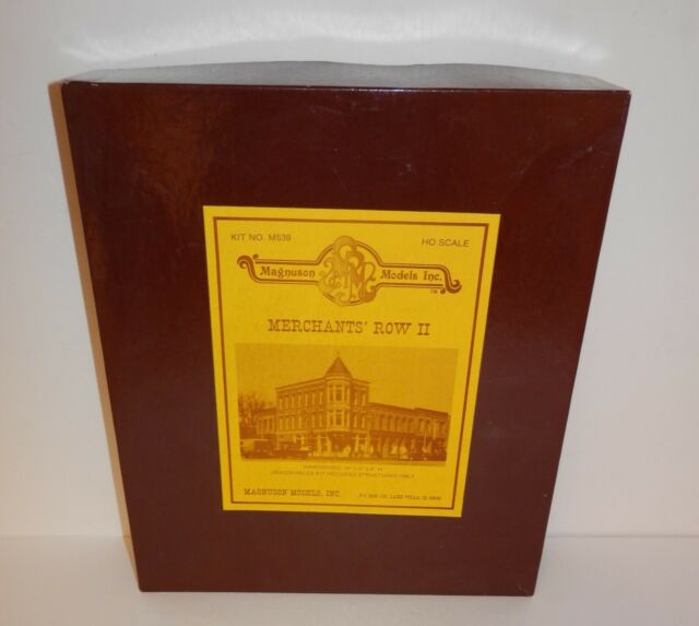 Magnuson Models M539 HO Merchant's Row II Model Building Kit