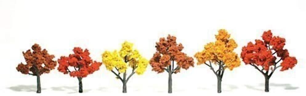 Woodland Scenics TR1075 HO Deciduous Fall Colors Value Pack