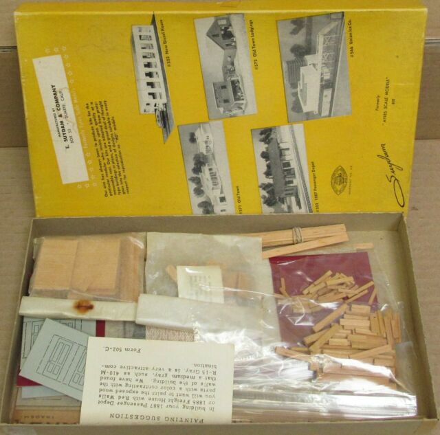 Suydam 502A HO 1887 Passenger Depot Model Kit