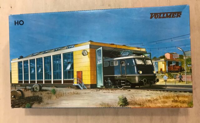 Remise à Locomotives électriques Vollmer HO 5760 - Époque III, D'occasion