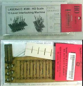 American Model Builders 388 HO Scale 13 Lever Interlocking Machine Laser Kit