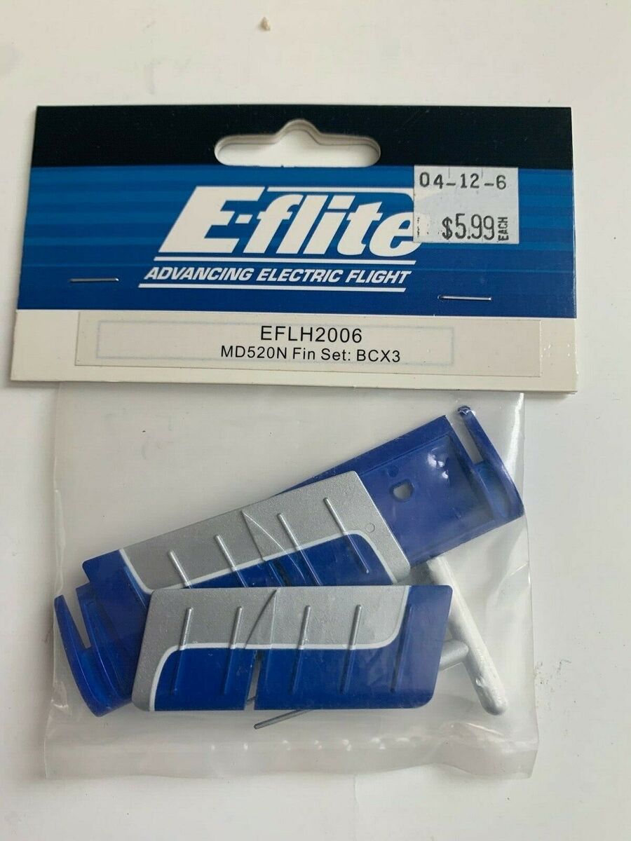 E-flite 2006 MD520N Fin Set : BCX3
