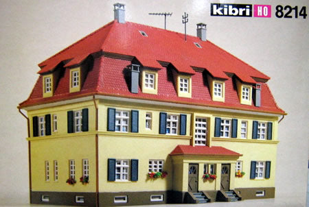 Kibri 8214 HO Semi Detached Home Plastic Building Kit