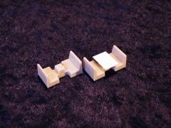 Palace car 5005 HO Café Booths (Pack of 10)