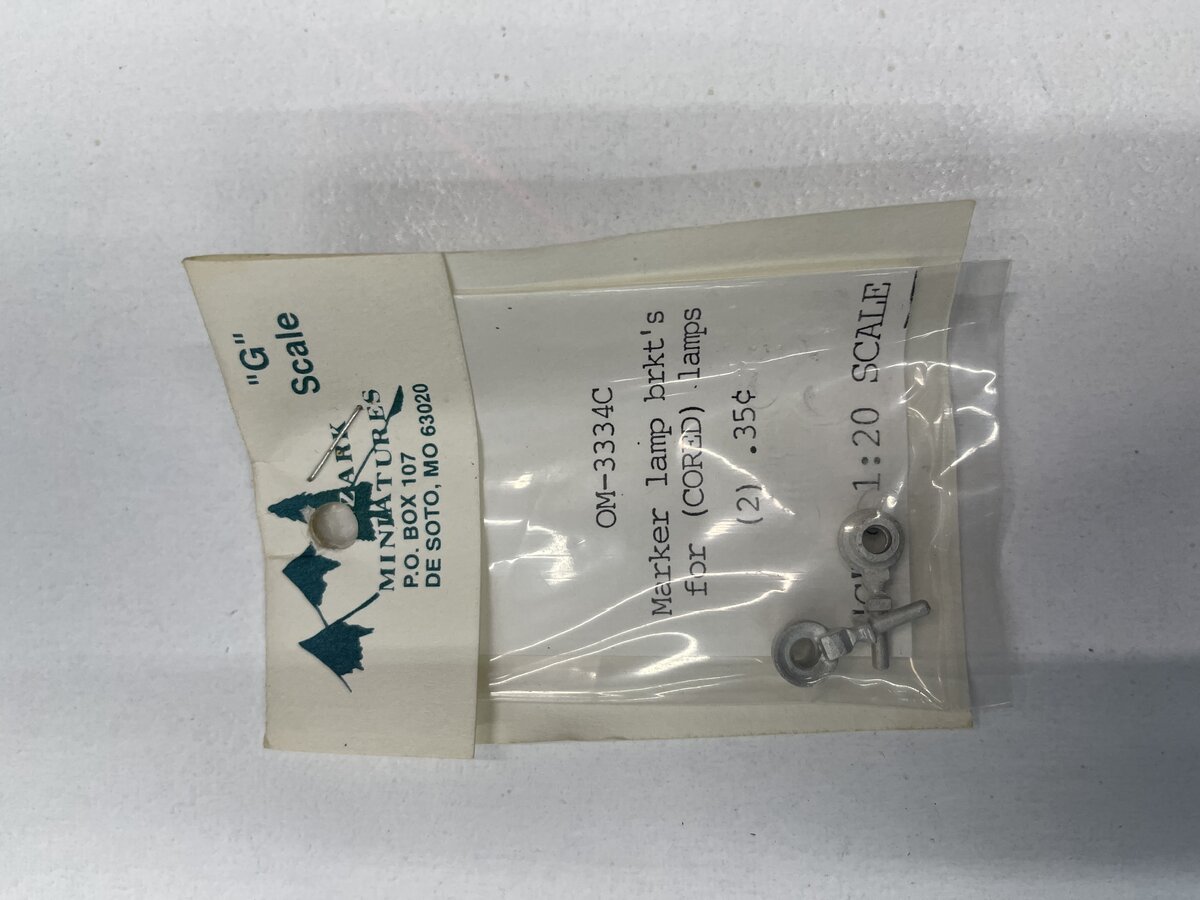 Ozark Miniatures OM-3334C 1:20 Marker Lamp Bracket