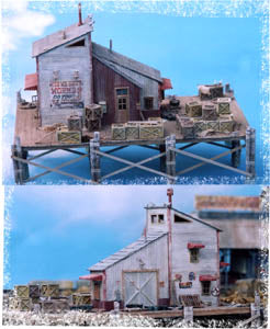Model Tech Studios 50068 HO Waterfront Gem Kit