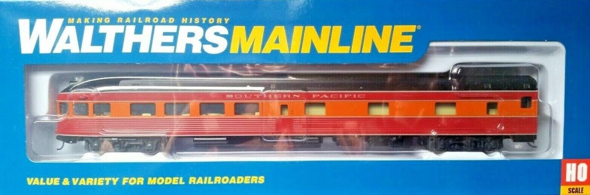 Walthers 910-30364 HO Southern Pacific 85' Budd Observation