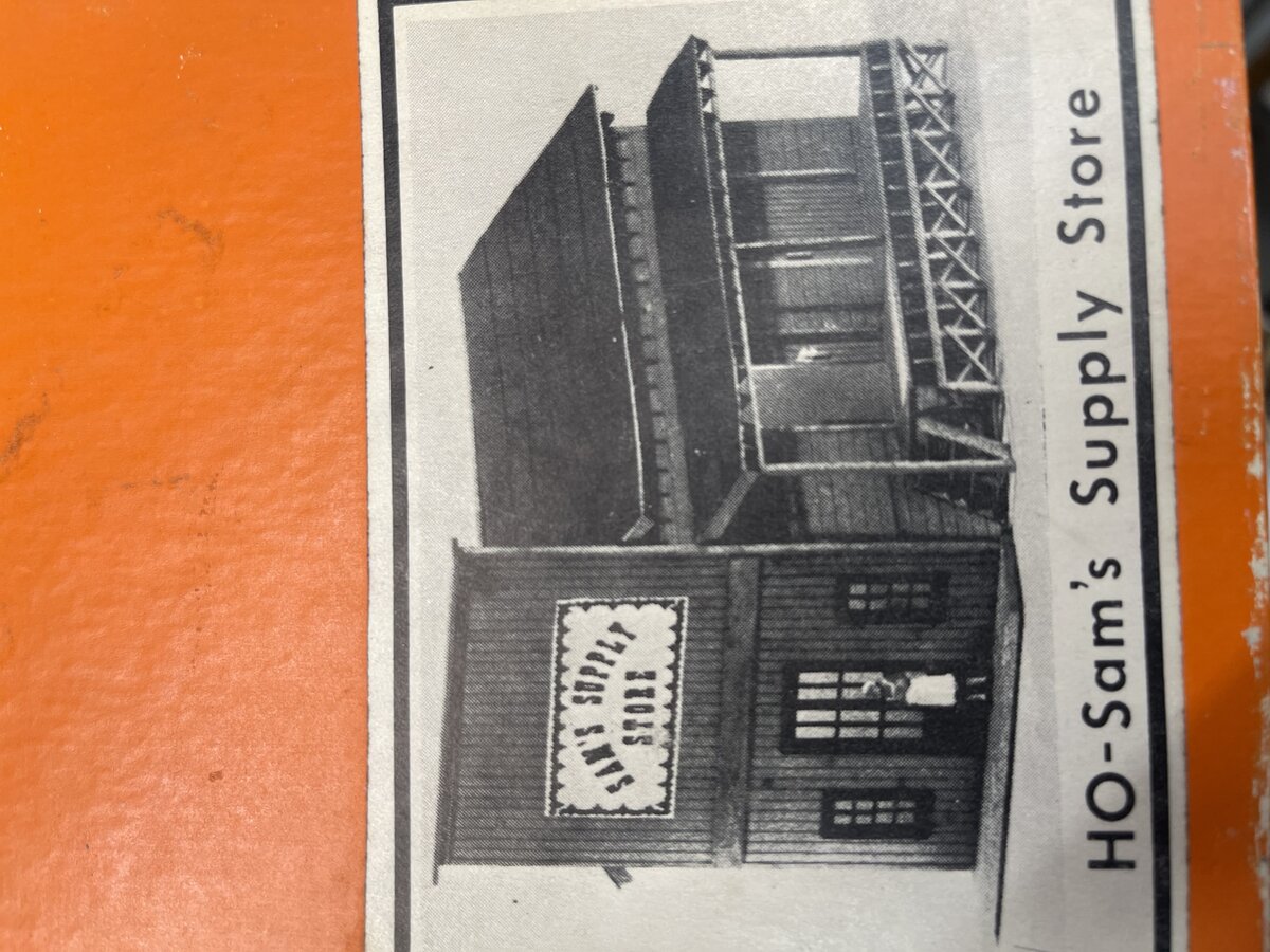 Sugar Pine Models 100 HO Sam's Supply Store Model Kit