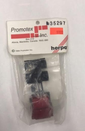 Herpa 035297 1:87 International Medium 3-Axle Dark Red