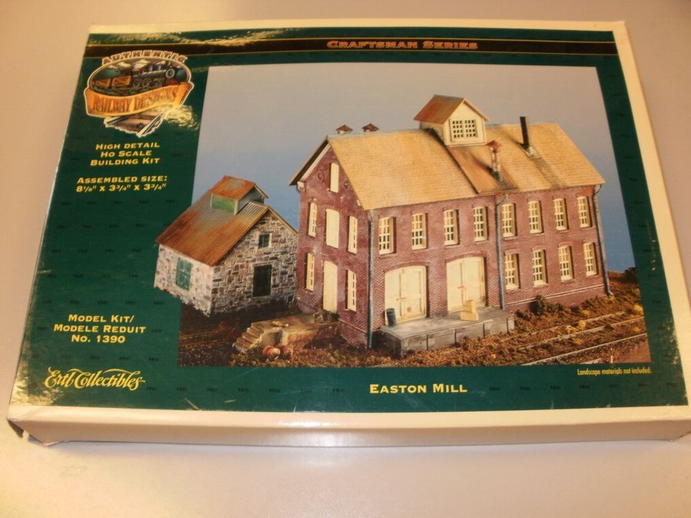 Ertl 1390 HO Scale Craftsman Series Easton Mill Model Building Kit