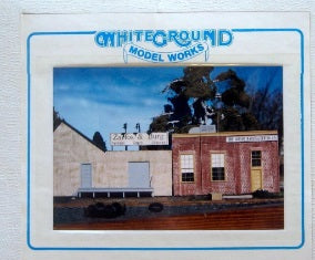 White Ground 6004 O Scale Geiser Manufacturing Kit