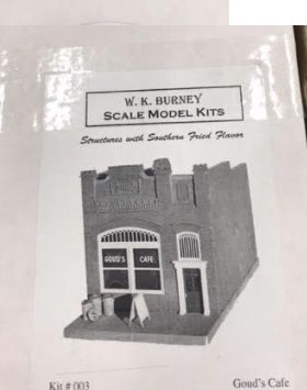 Berkshire Valley 003 O Scale Goud's Café Building Kit