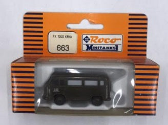Roco 663 1:87 Minitanks FK 1000 KRKW Military Vehicle