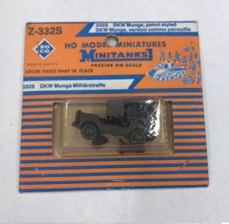Roco 332S 1:87 Mini Tanks DKW Munga Military