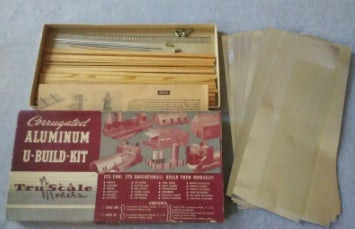 Tru-Scale 1/4 Scale Corrugated Aluminum Sheets U-Build-Kit