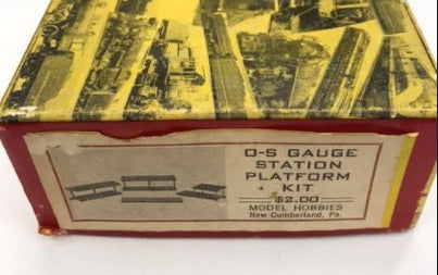 Model Hobbies O Scale Station Platform Kit