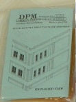 DPM 901-8 O Scale Modular Wall System