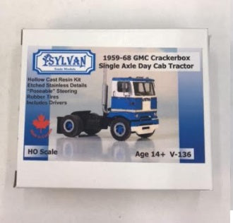 Sylvan Scale Models V-136 1:87 1959-68 GMC Crackerbox Kit